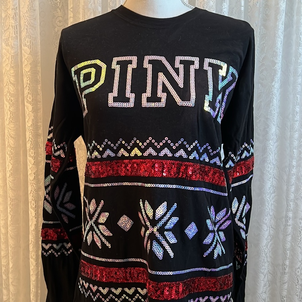 VS PINK Bling Ugly Shirt